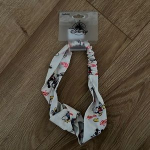 Disney Minnie Mouse Silk Top Knot Headband - Brand New with Tags